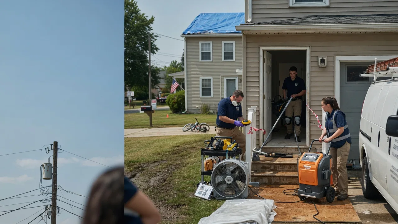 Water Damage Repair in Celina, TX near me